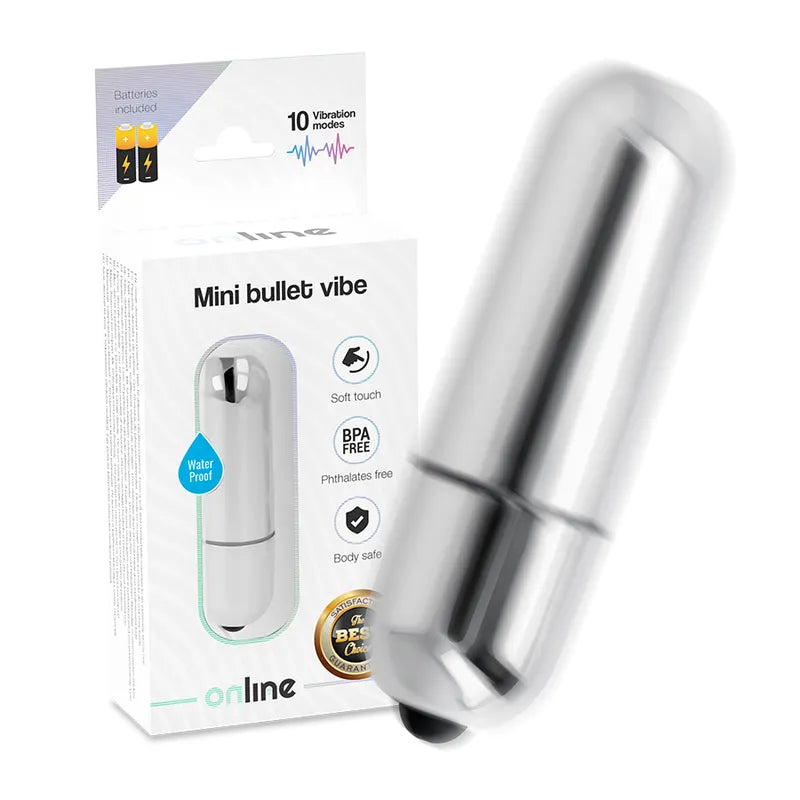 Mini Vibromasseur Bullet Puissant Imperméable