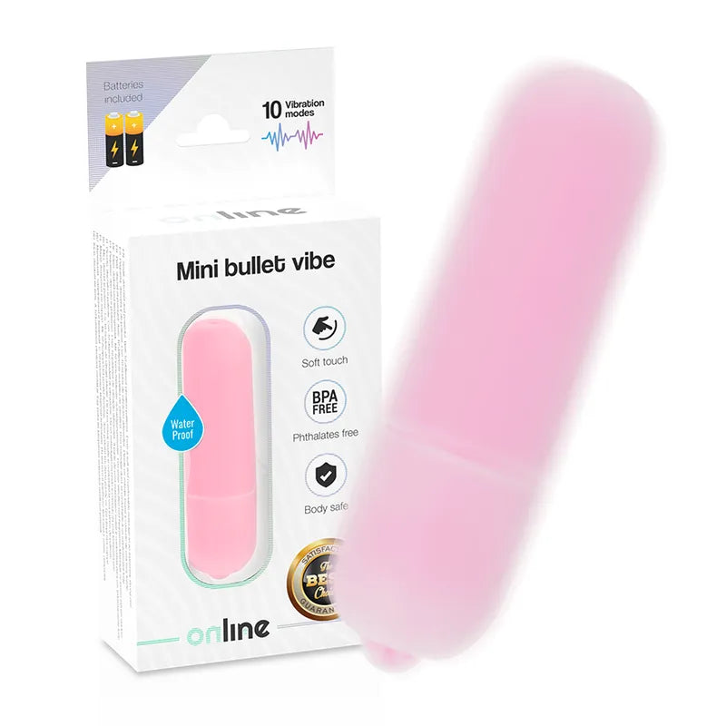 Mini Vibromasseur Bullet Puissant Imperméable
