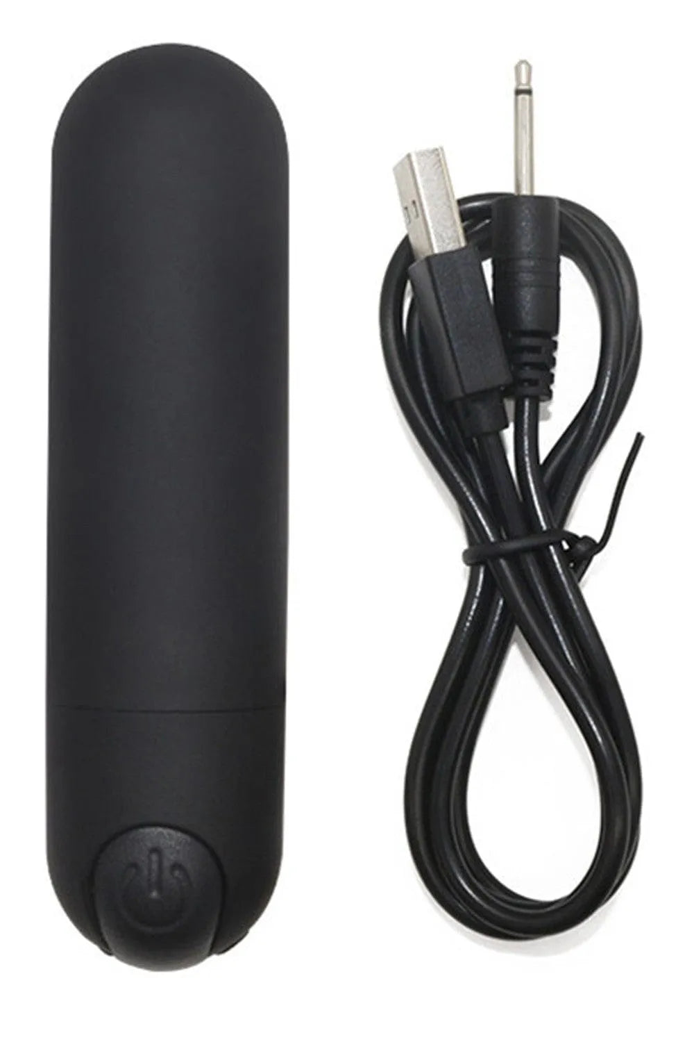 Mini Vibromasseur Clitoridien Waterproof Silicone Noir