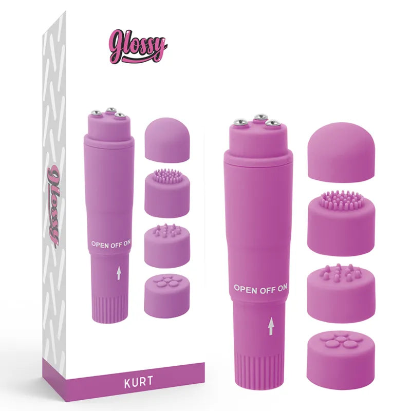 Mini Vibromasseur Portable Multi-Vitesses Élégant