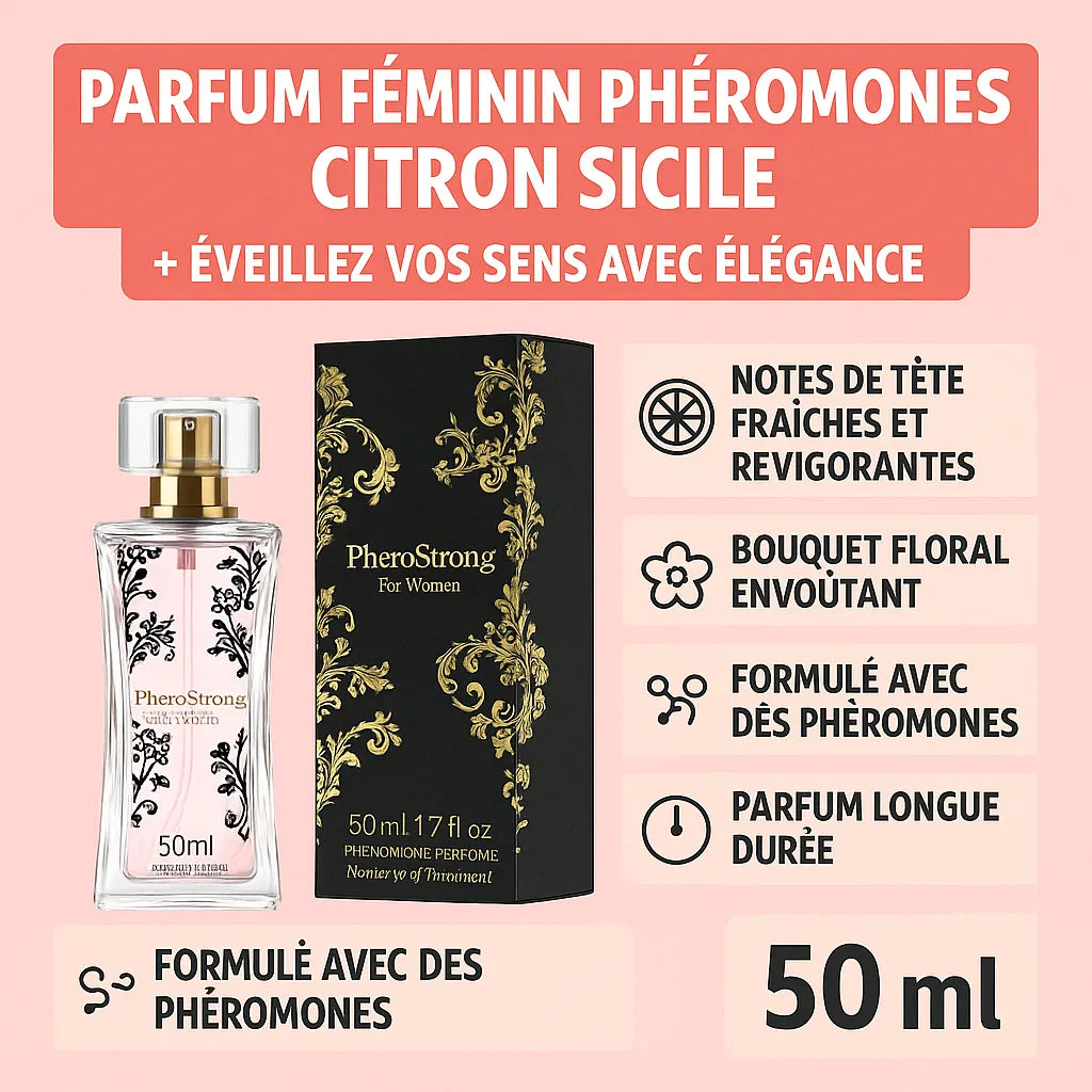 Parfum Féminin Phéromones Citron Sicile