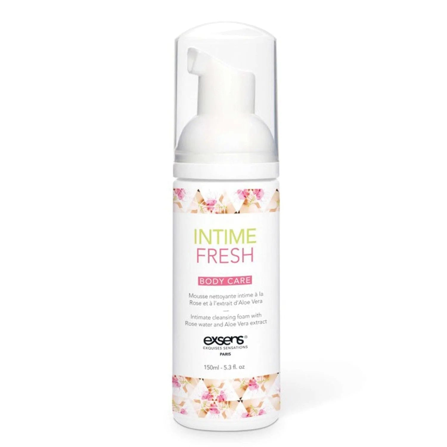 Nettoyant Intime Bio Mousse Apaisante Rose Aloe Vera