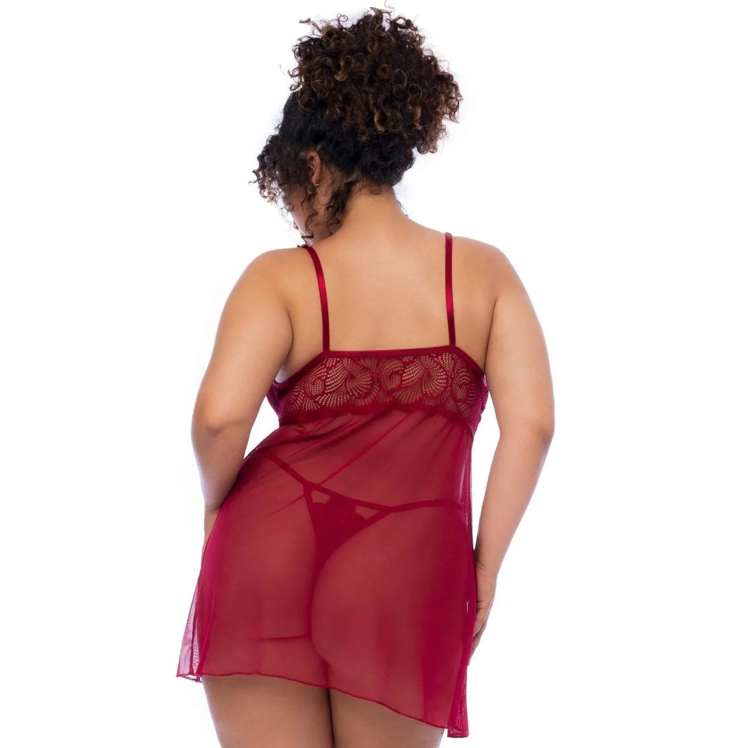 Nuisette Dentelle Grande Taille Avec Armatures