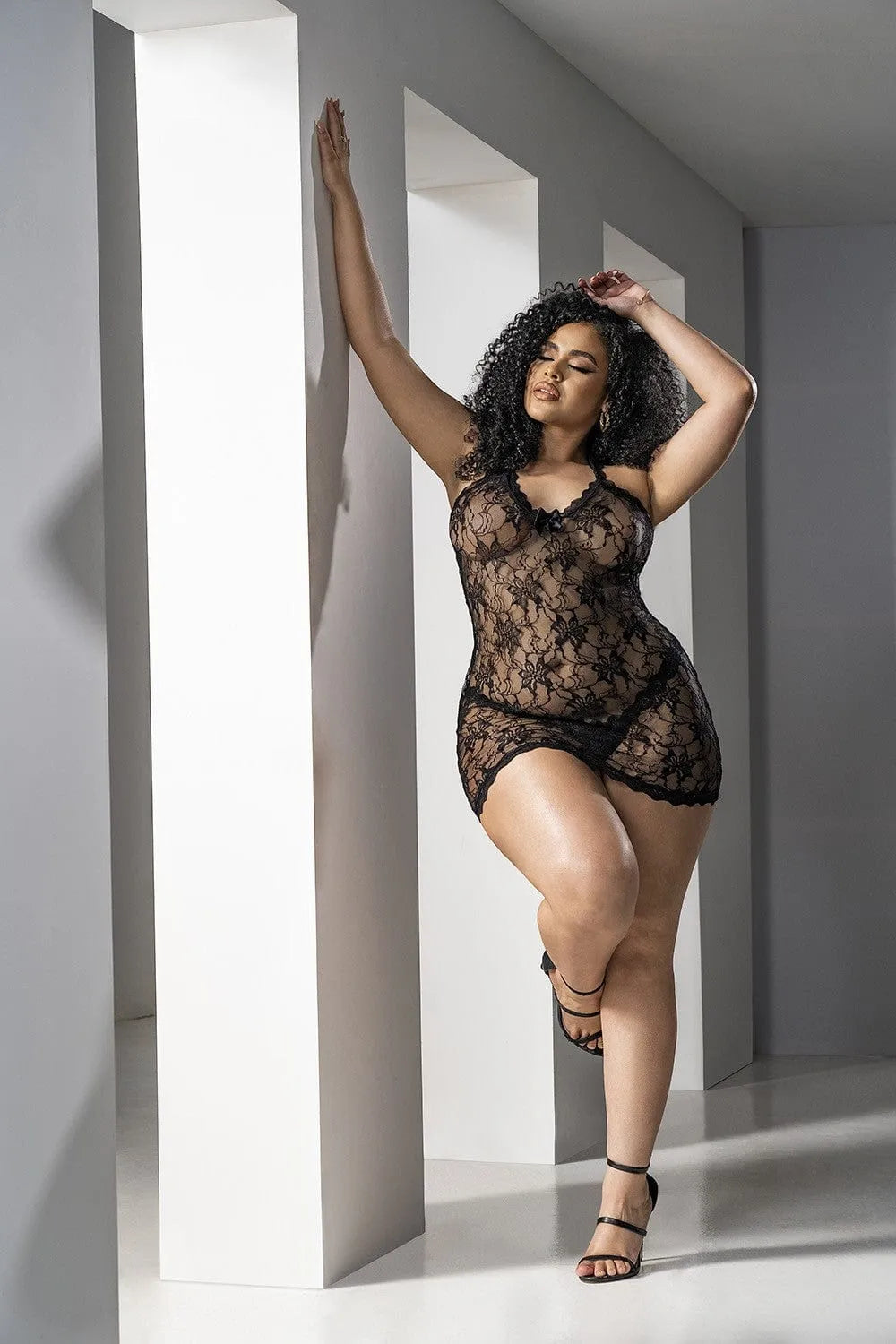 Nuisette Dentelle Noir