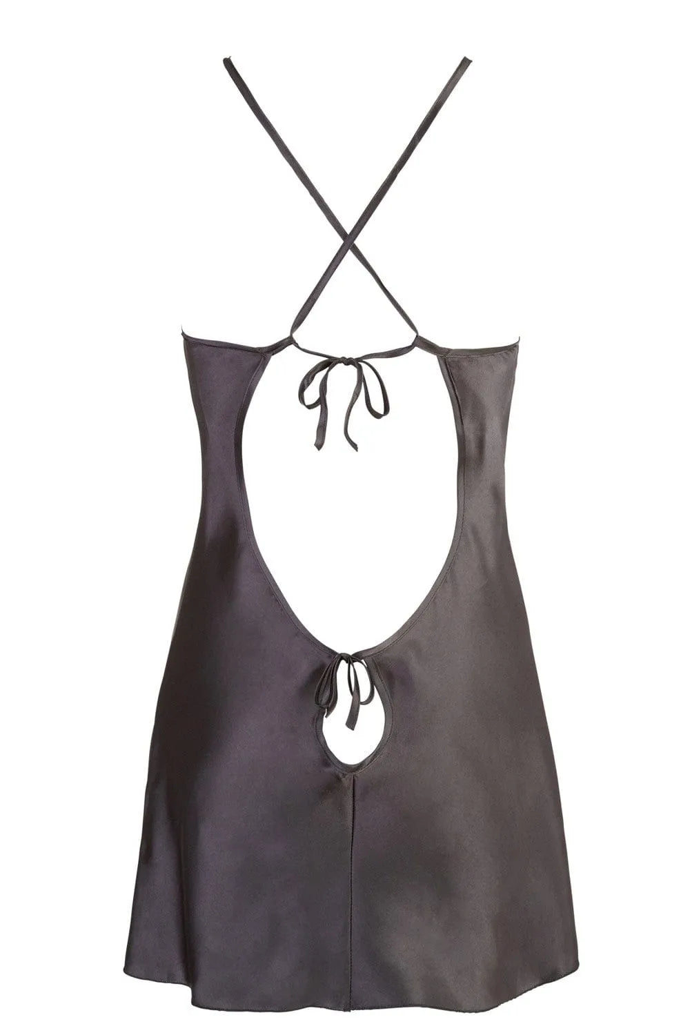Nuisette satin noir