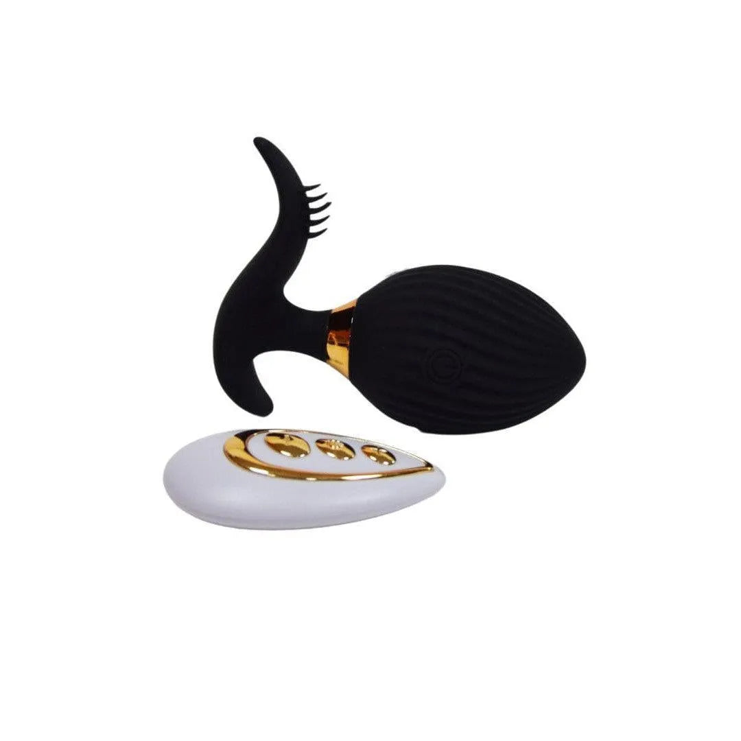 Oeuf Vibrant Noir Télécommandé Waterproof