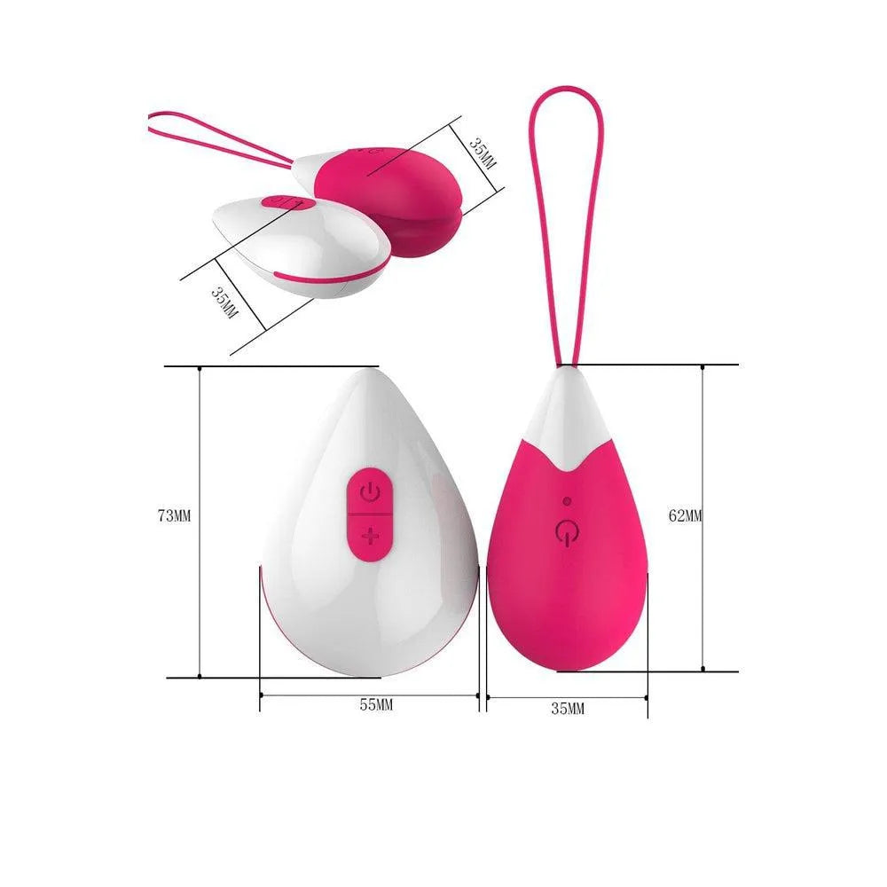 Oeuf vibrant telecommande