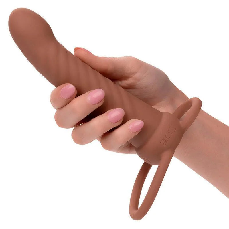 Pénétrateur Double Silicone Imperméable Rechargeable