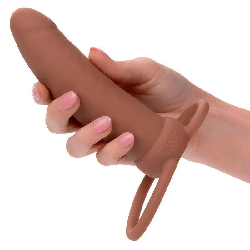 Pénétrateur Double Silicone Rechargeable Étanche