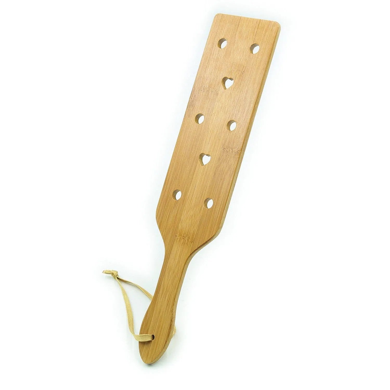 Paddle En Bambou Naturel Avec Motifs Cœur