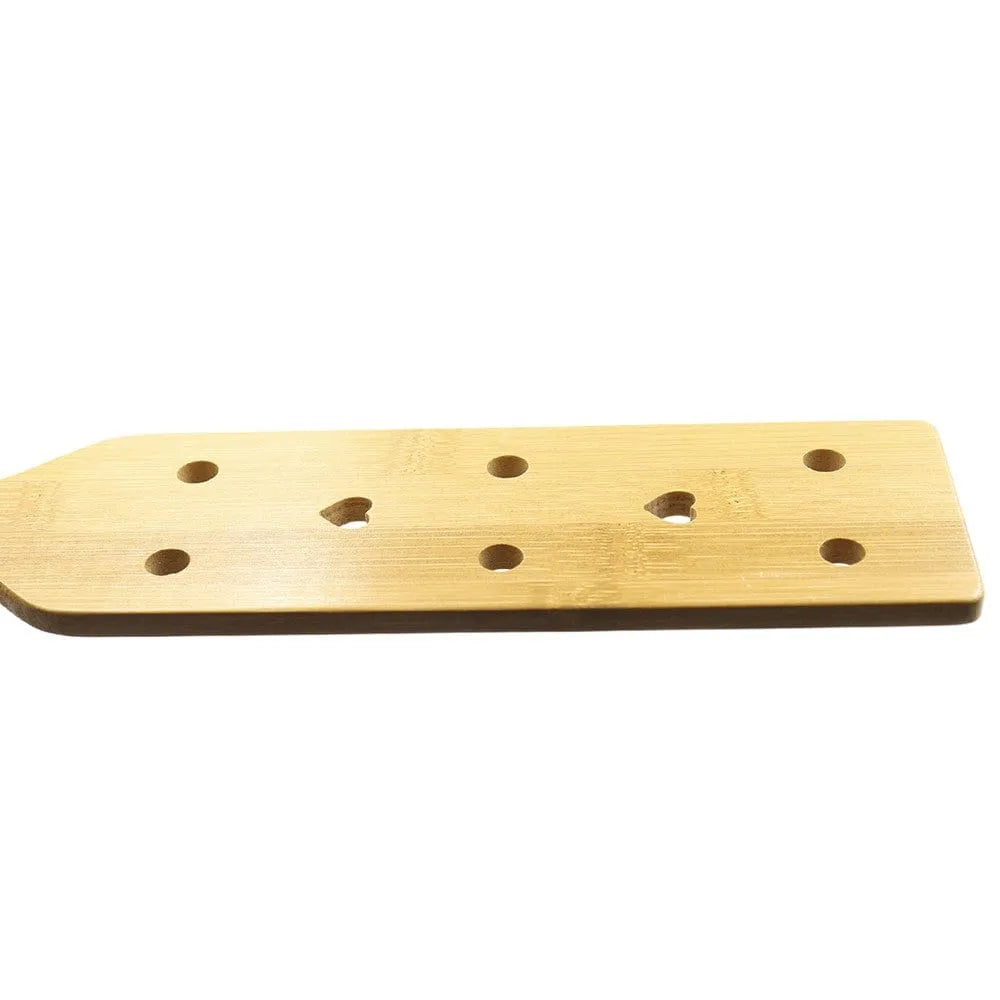 Paddle En Bambou Naturel Avec Motifs Cœur