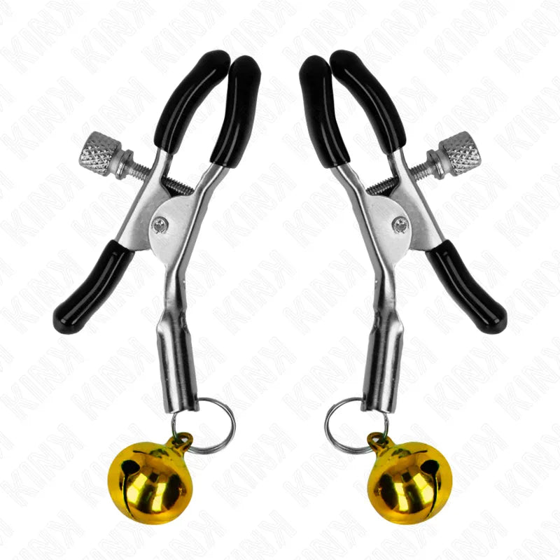 Pinces À Tétons Bdsm Ajustables En Métal