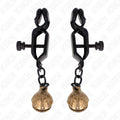 Pinces Tétons Métal BDSM Ajustables Haute Qualité 10272