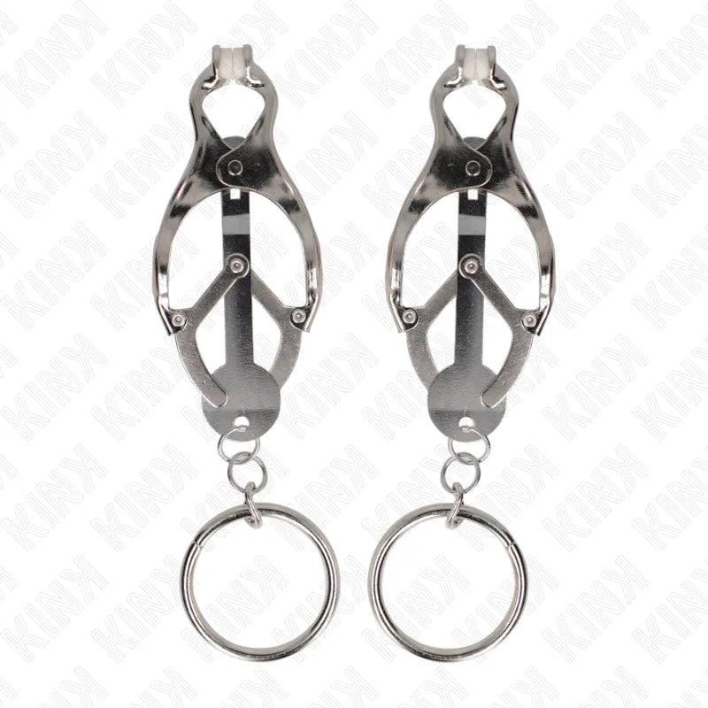 Pinces À Tétons Bdsm En Métal Réglables