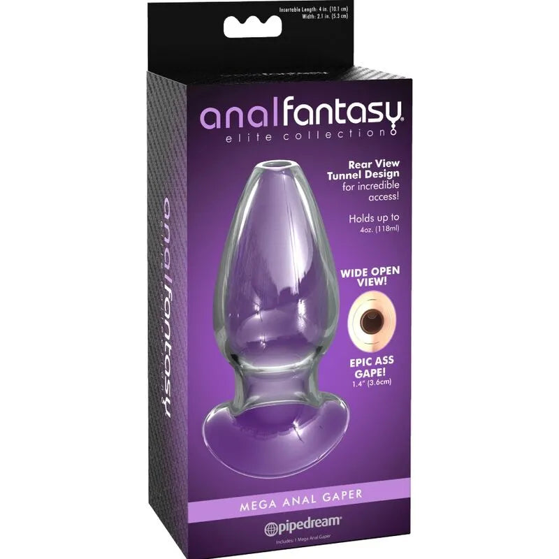 Plug Anal Cristallin Étanche Ergonomique