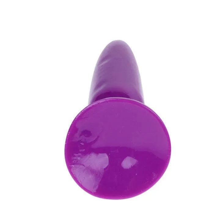 Plug Anal En Gélatine Avec Ventouse