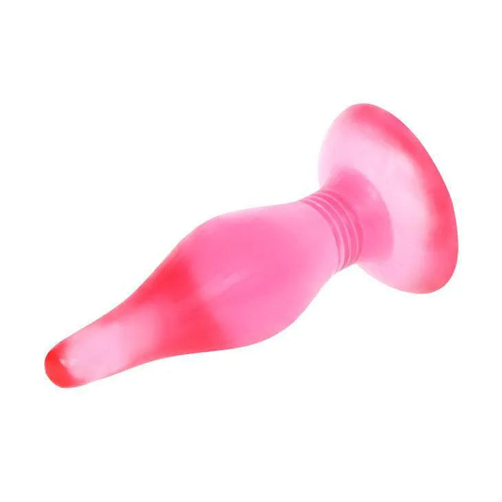 Plug Anal En Gélatine Avec Ventouse