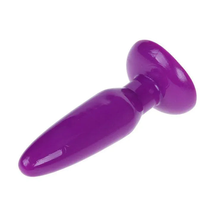 Plug Anal En Gélatine Avec Ventouse