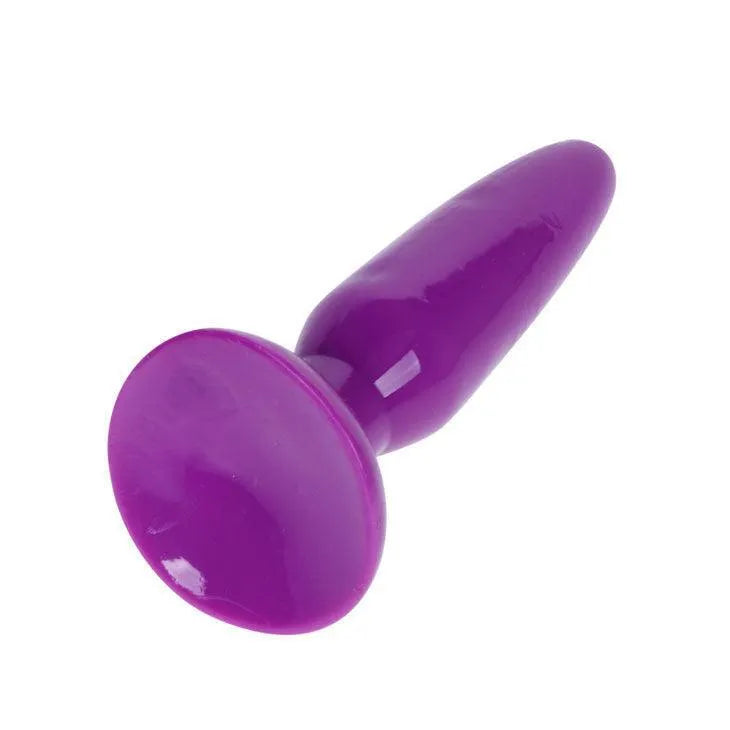 Plug Anal En Gélatine Avec Ventouse