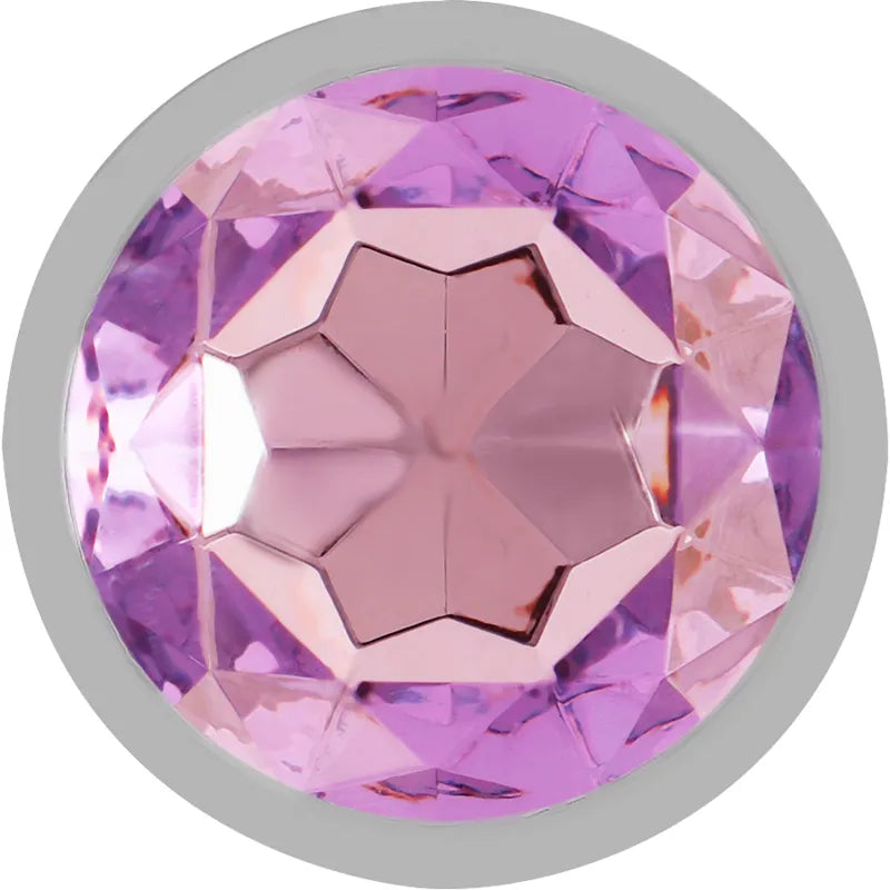 Plug Anal En Métal Avec Bijou Diamant