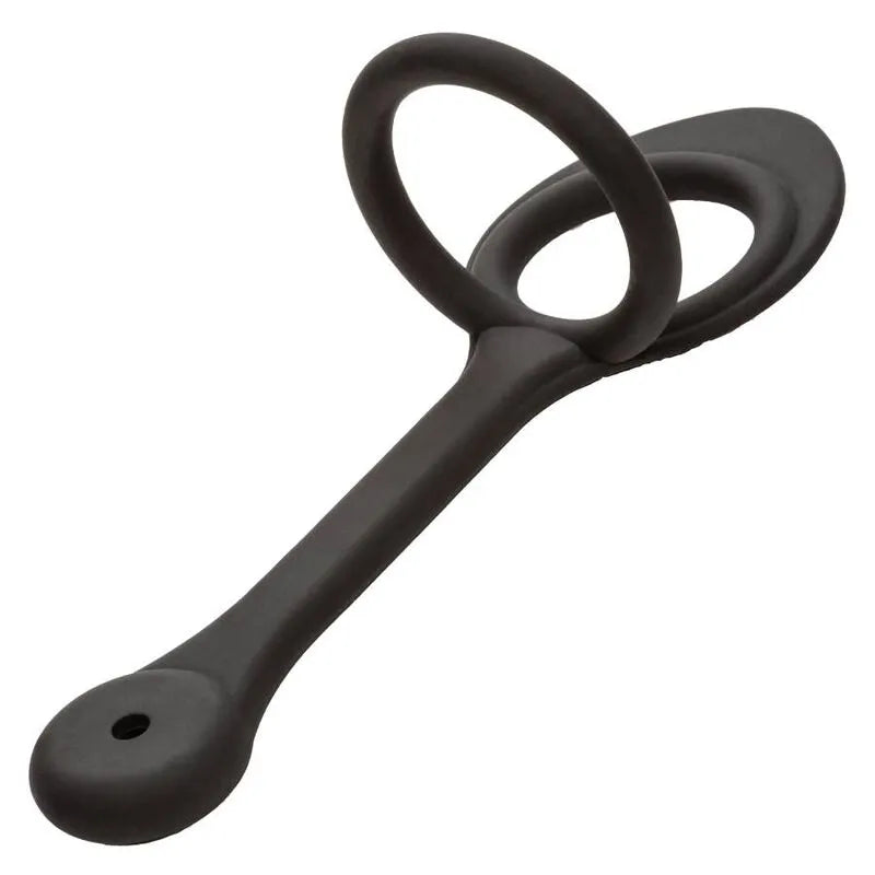 Plug Anal Perlé En Métal Avec Rehausseur En Silicone