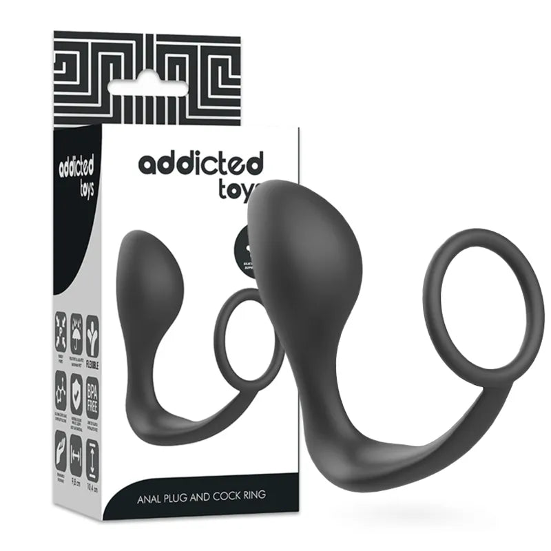 Plug Anal En Silicone Pour Débutants
