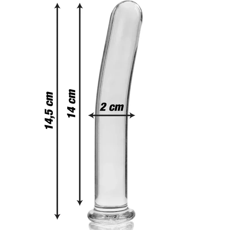 "Luxueux Plug Anal Verre Borosilicate NEBULA Ibiza"