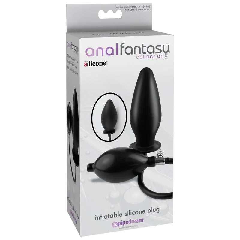 Plug Anal Gonflable En Silicone Hypoallergénique