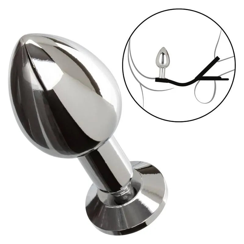 Plug Anal Métal Avec Pierres Précieuses