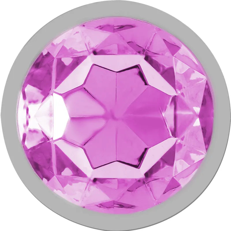 Plug Anal Diamant Métal Bleu Glamour