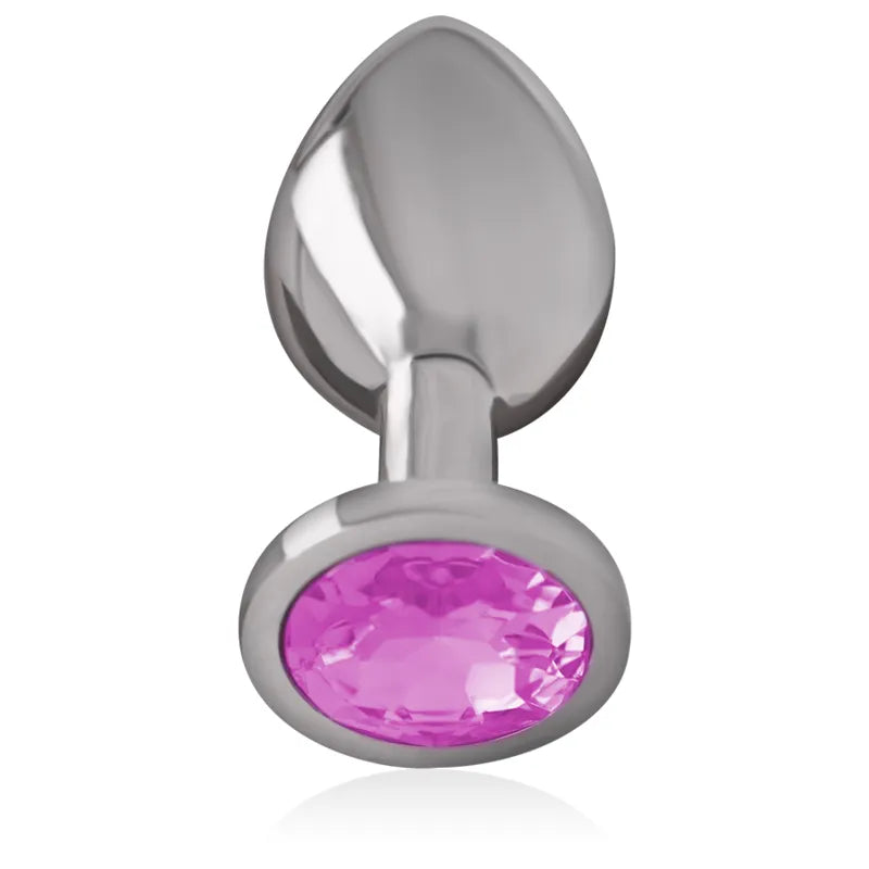 Plug Anal Diamant Métal Bleu Glamour
