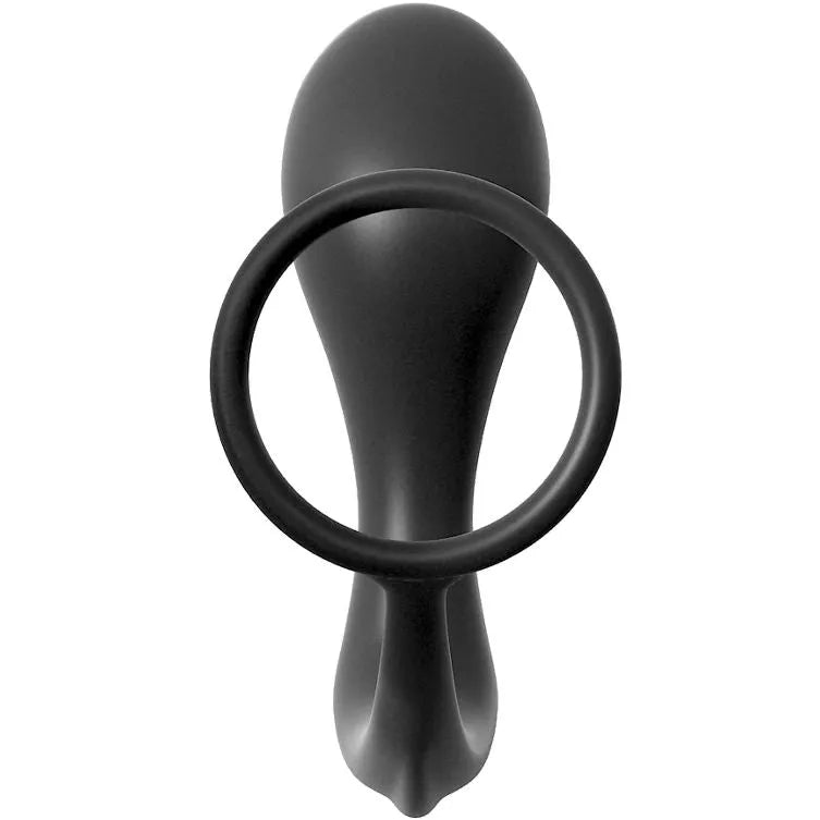Plug Anal Silicone Avec Cockring Intégré
