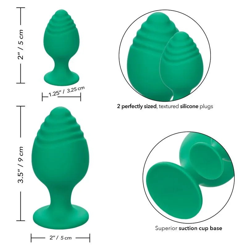 Plug Anal Silicone Base Ventouse