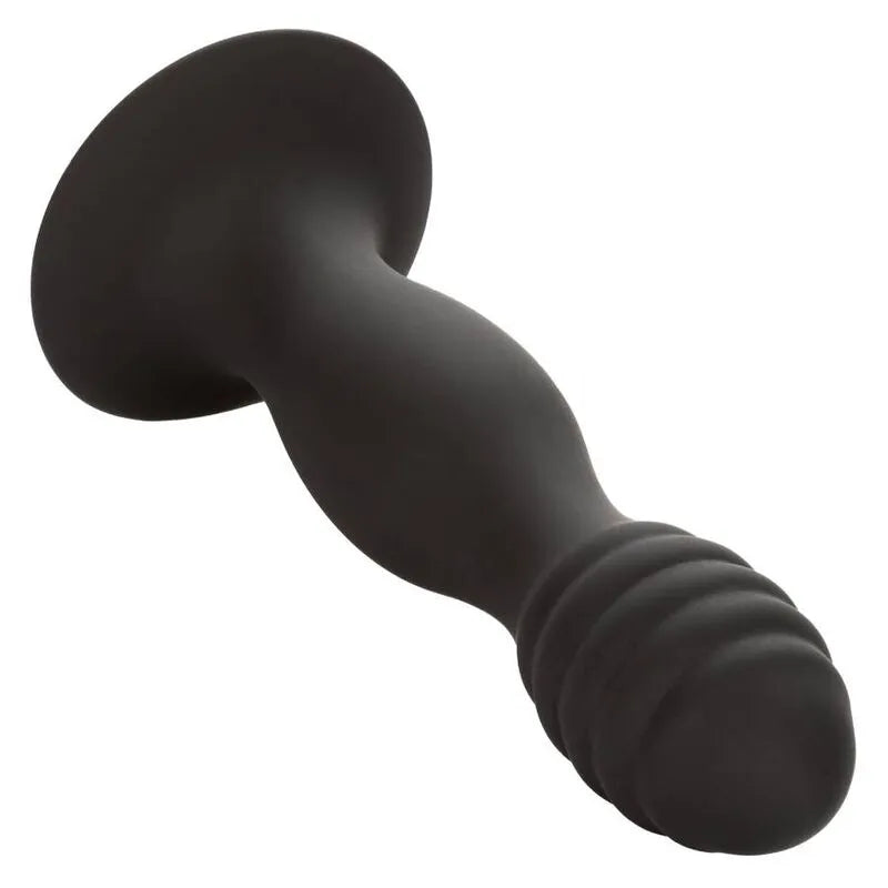 Plug Anal Silicone Nervuré Pour Débutants