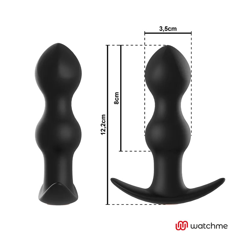 Plug Anal Silicone Télécommande Watchme