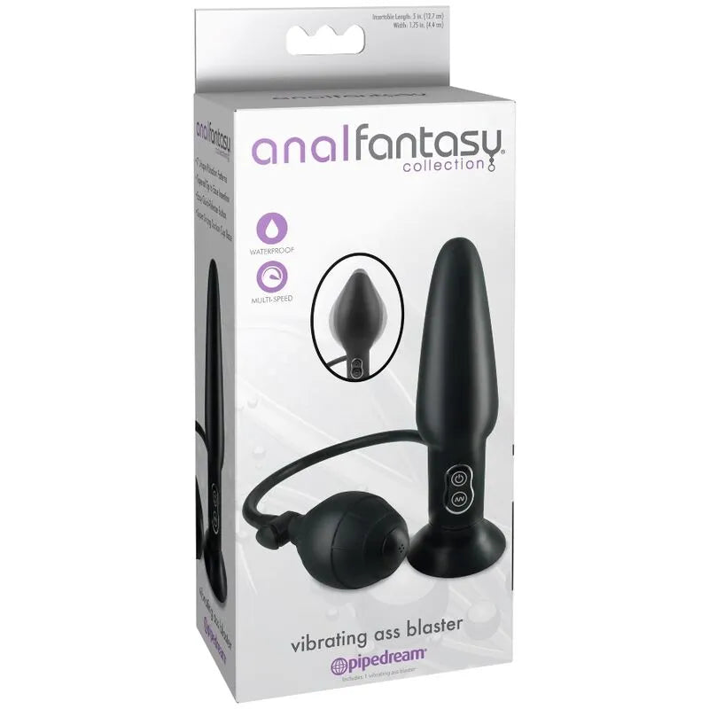 Plug Anal Vibrant En Silicone Hypoallergénique