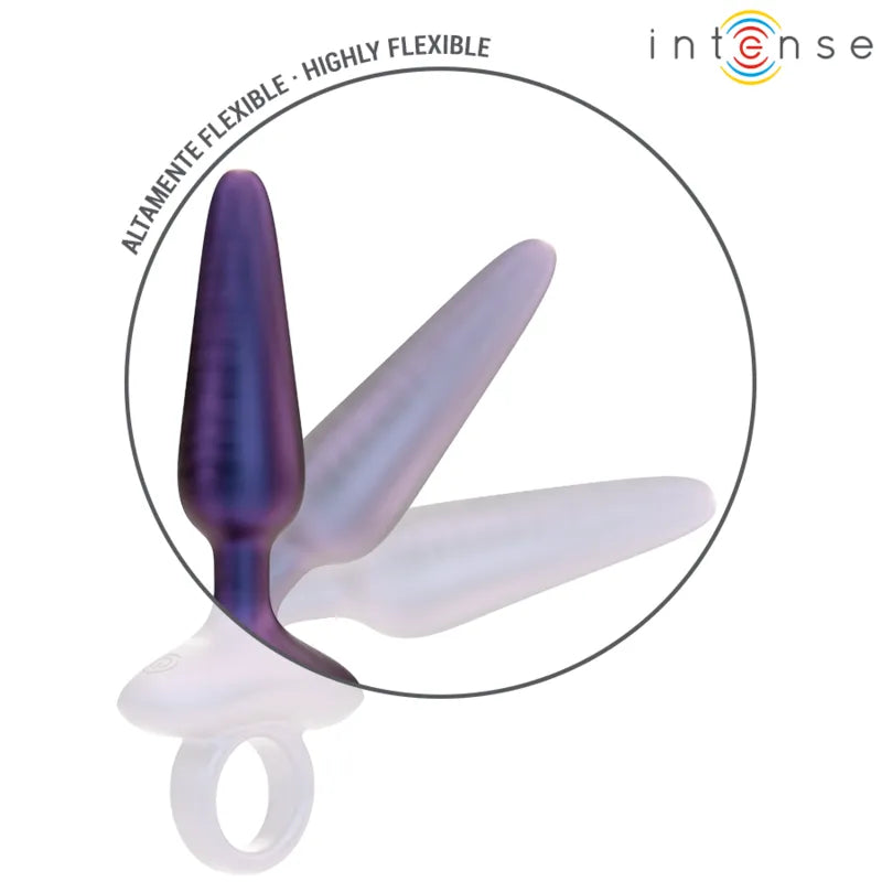 Plug Anal Vibrant En Silicone Rechargeable