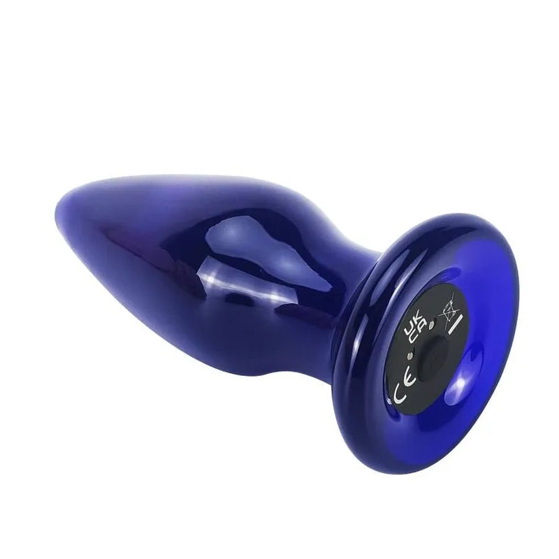 Plug Anal Vibrant En Verre Toyjoy