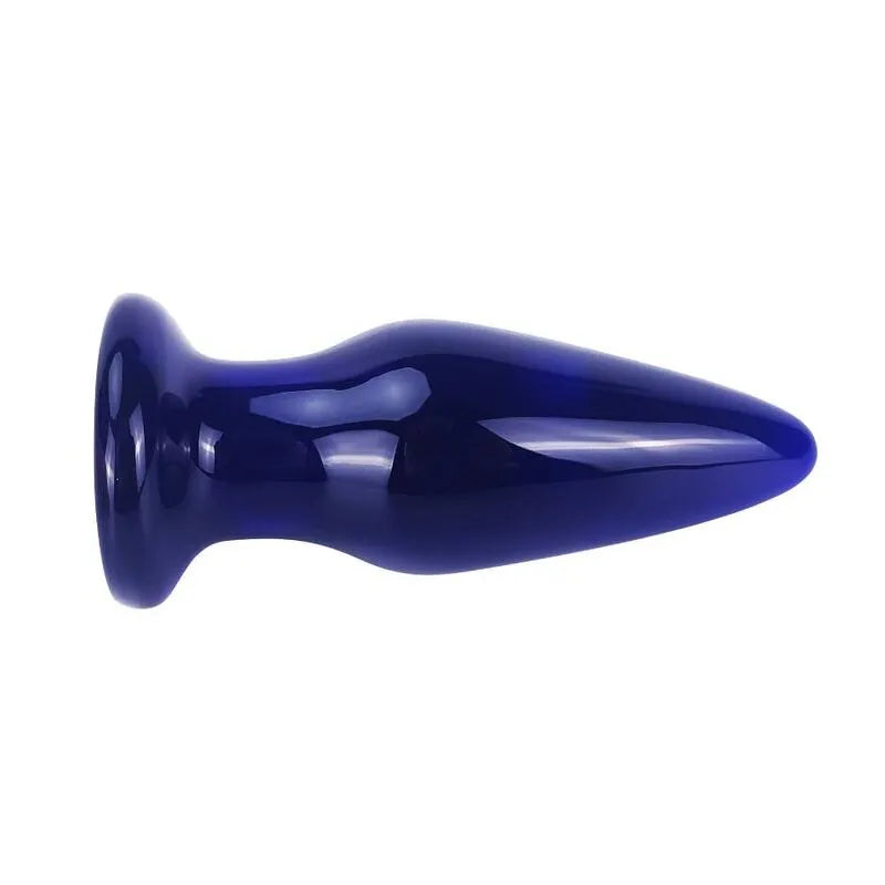 Plug Anal Vibrant En Verre Toyjoy