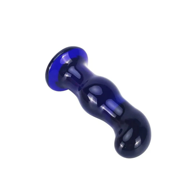 Plug Anal Vibrant En Verre Toyjoy