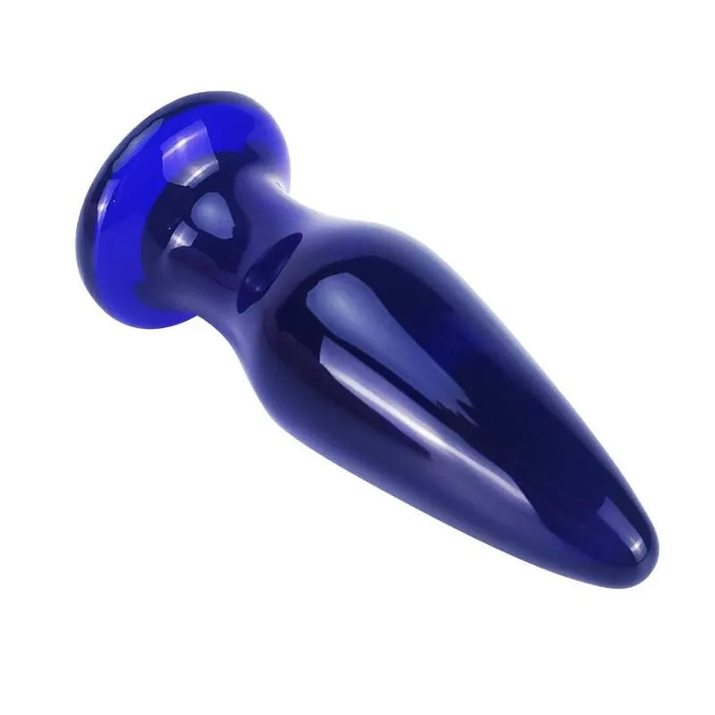 Plug Anal Vibrant En Verre Toyjoy