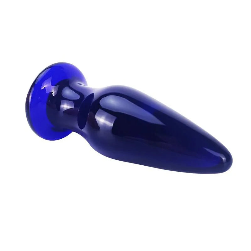 Plug Anal Vibrant En Verre Toyjoy