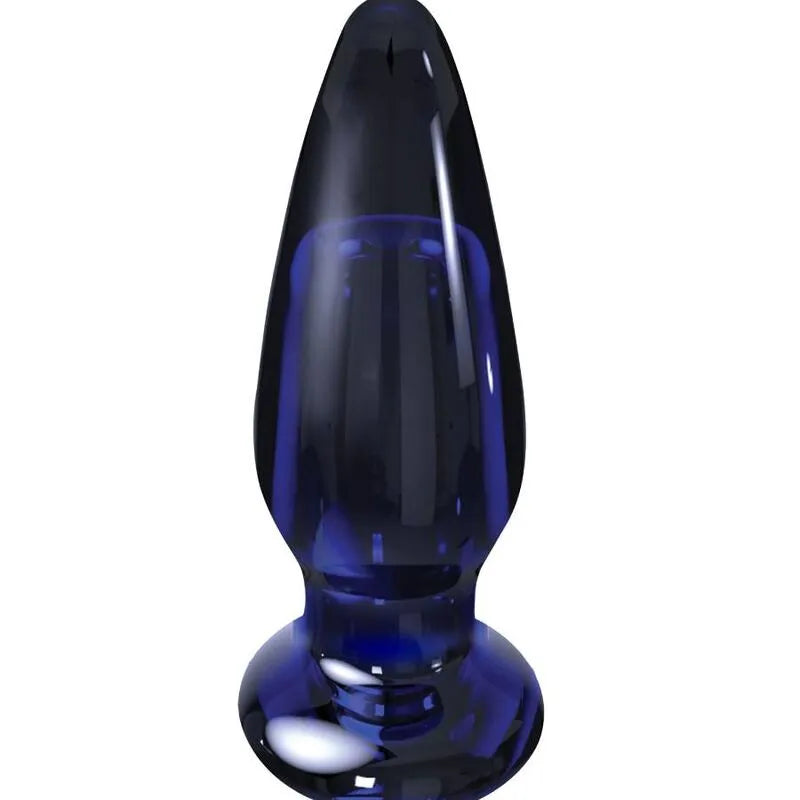 Plug Anal Vibrant En Verre Toyjoy