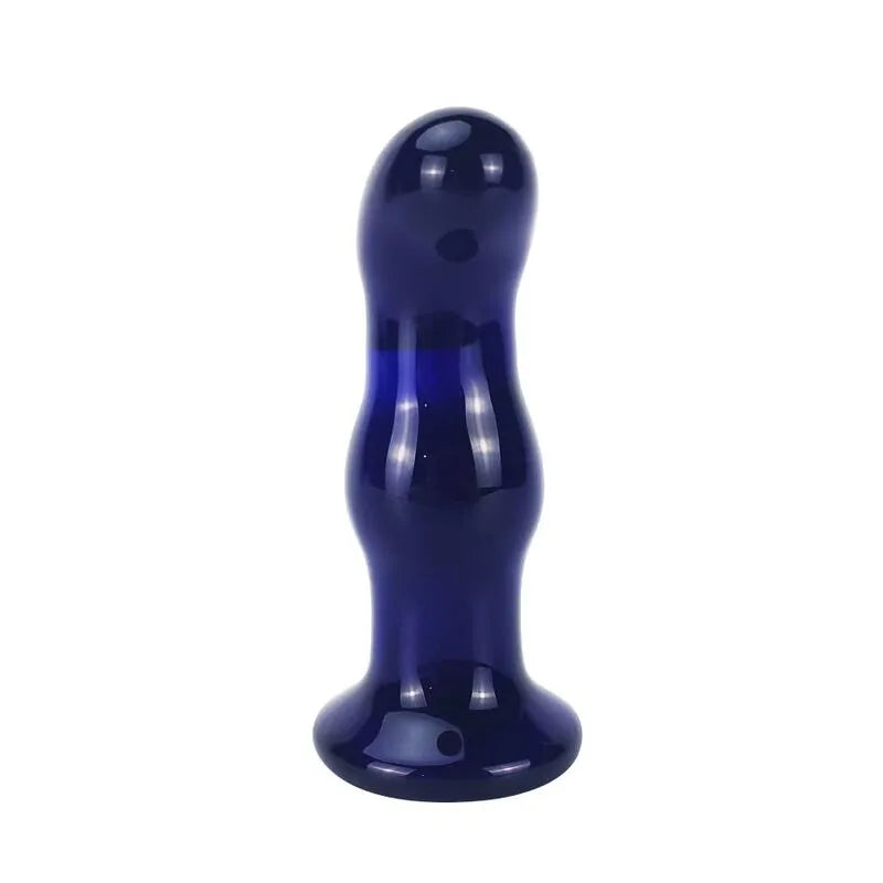 Plug Anal Vibrant En Verre Toyjoy