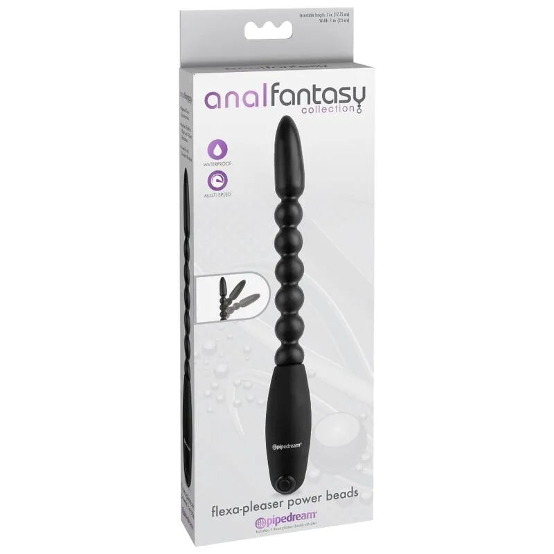 Plug Anal Vibrant Flexible Unisexe Aquatique