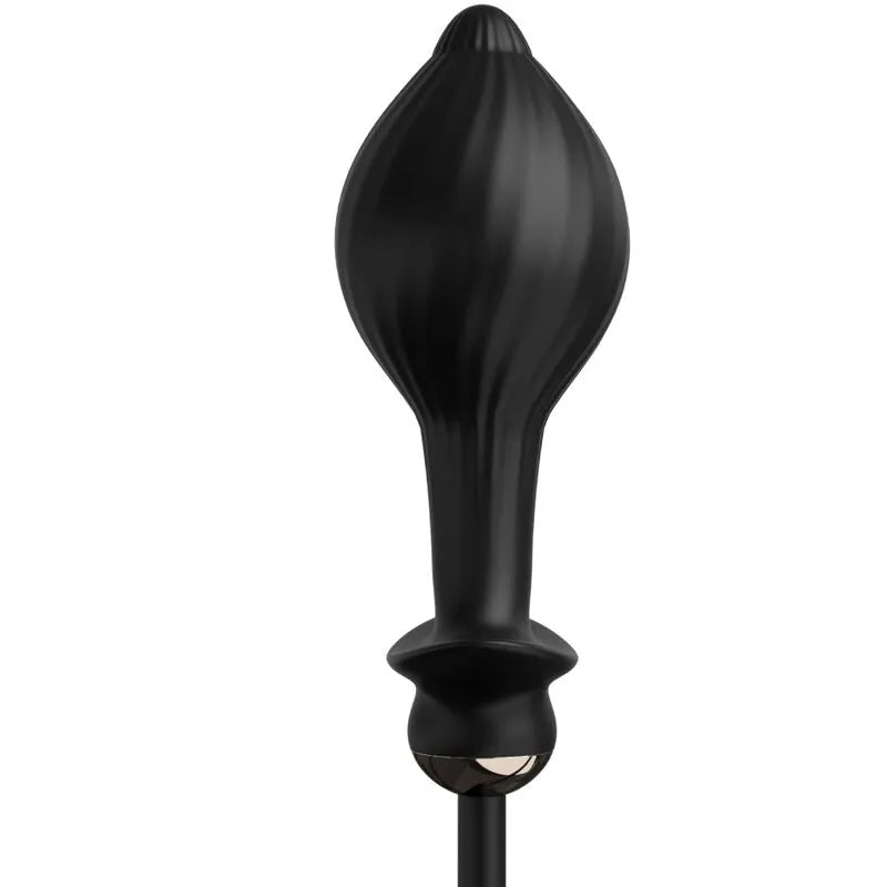 Plug Anal Vibrant Gonflable Silicone
