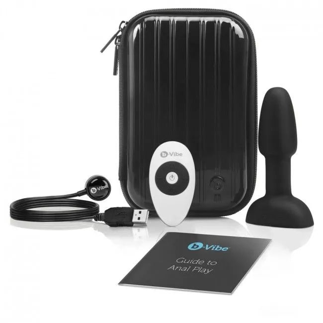 Plug Anal Vibrant Rotatif Silicone Hypoallergénique