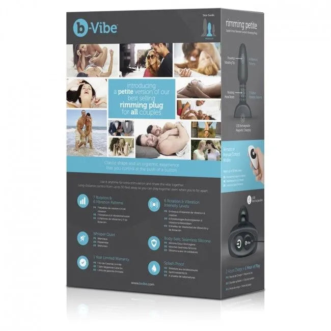 Plug Anal Vibrant Rotatif Silicone Hypoallergénique