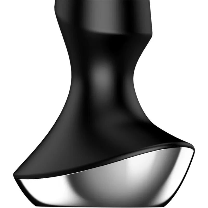 Plug Anal Vibrant Silicone Contrôle Application