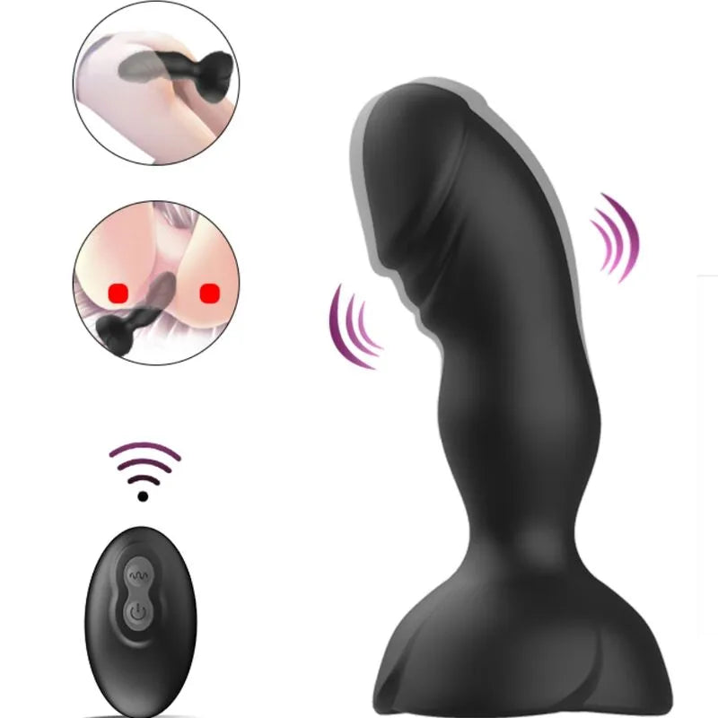 Plug Anal Vibrant Silicone Premium